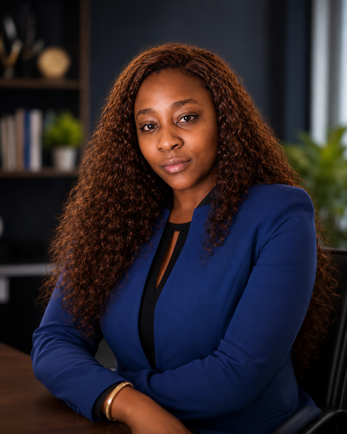 Professional portrait of Nokulunga Sweetness Shabalala, Founder and Chief Executive Officer of the SR EF Legacy of Purpose Foundation.