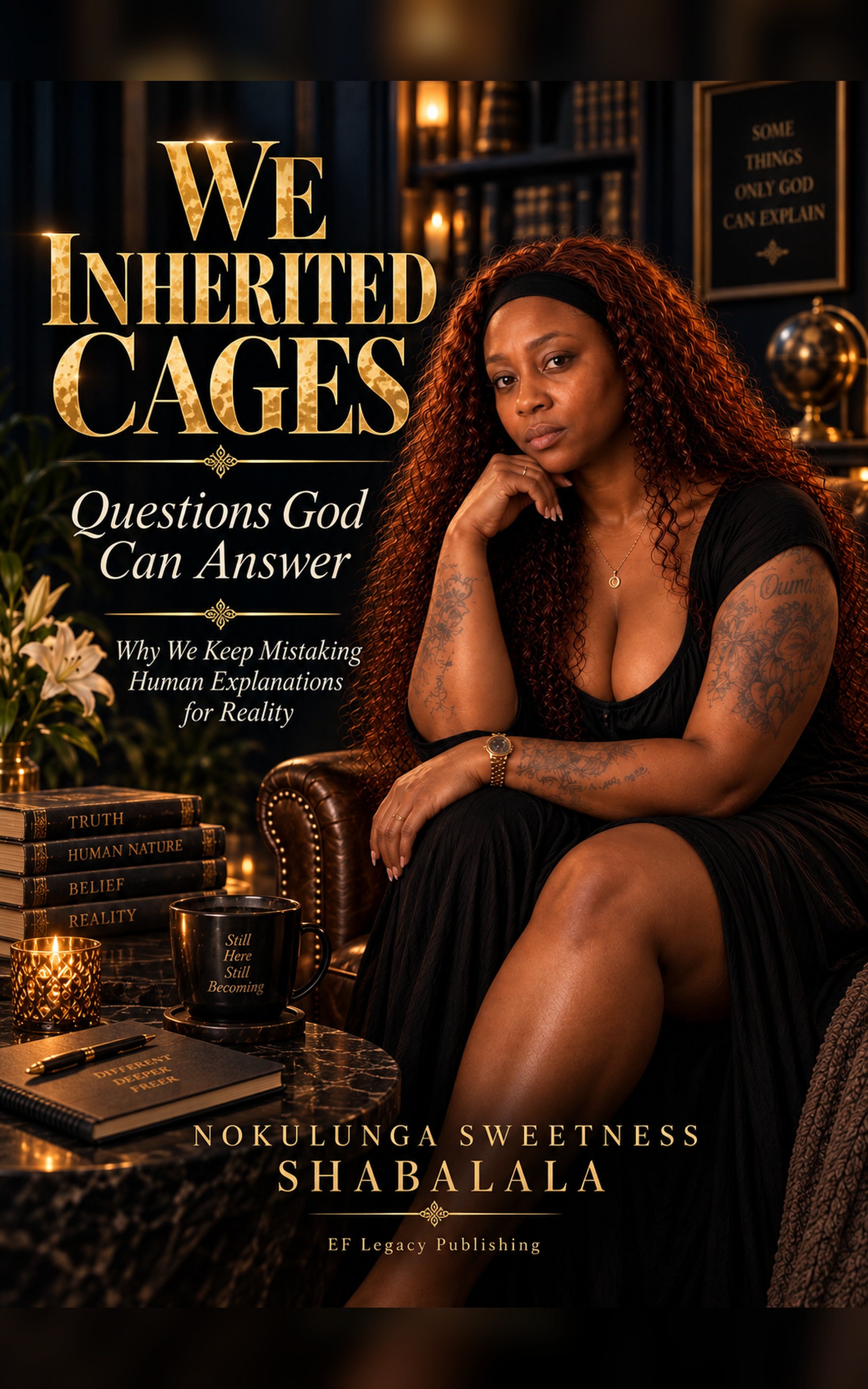 Cover of WE INHERITED CAGES by Nokulunga Sweetness Shabalala